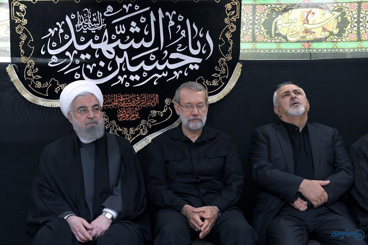 عکس ظریف و روحانی