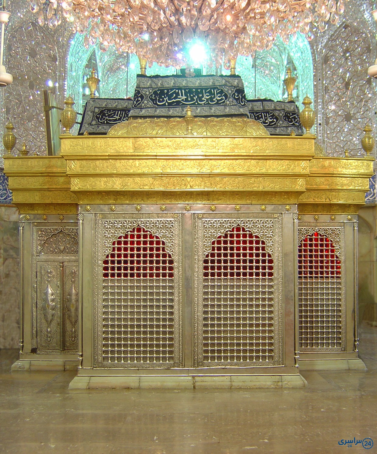 عکس ضریح امام حسین