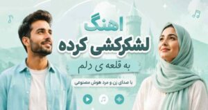 دانلود آهنگ لشکرکشی کرده به قلعه دلم با صدای زن و مرد هوش مصنوعی +متن