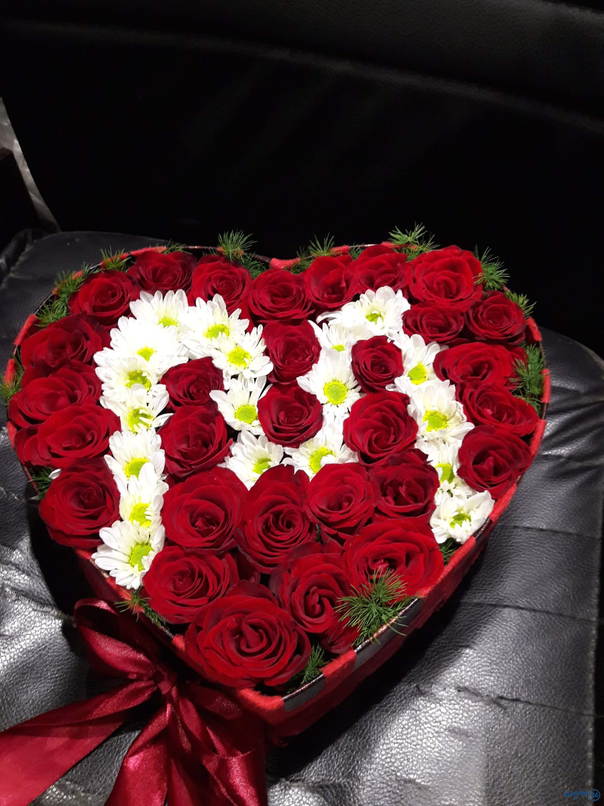 عکس گل با حرف m