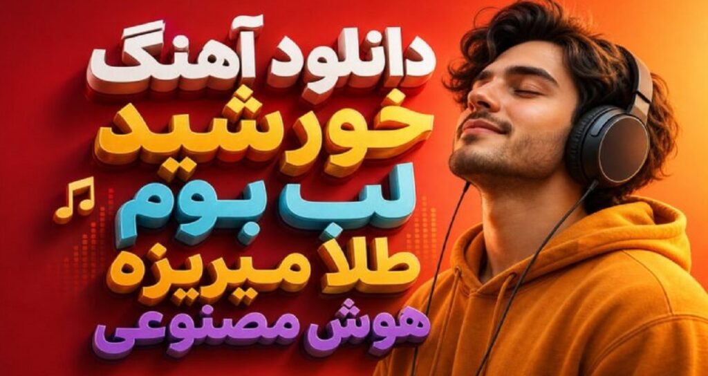 آهنگ خورشید لب بوم طلا میریزه هوش مصنوعی زن
