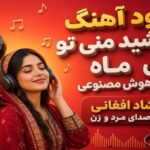 خورشید منی تو ای ماه سراسر هوش مصنوعی شاد افغانی با صدای مرد و زن