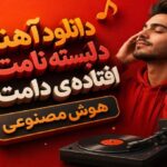 آهنگ دلبسته نامت منم افتاده ی دامت منم هوش مصنوعی