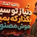 آهنگ دنیا ز تو سیرم بگذار که بمیرم هوش مصنوعی زن ترند جدید اینستاگرام