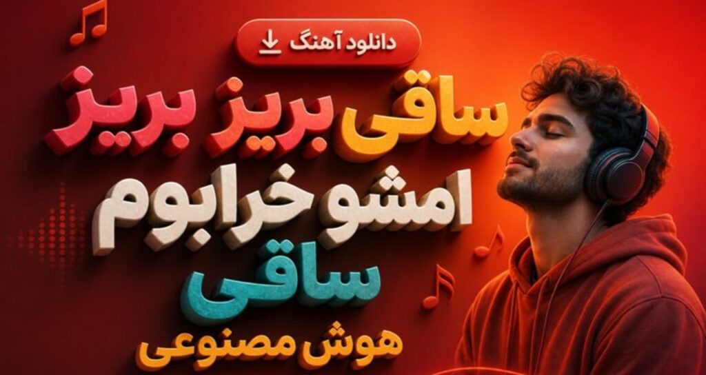 آهنگ ساقی بریز بریز امشو خرابوم ساقی | هوش مصنوعی ترند این روزها اینستا کیفیت 320