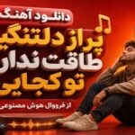 پر از دلتنگیم طاقت ندارم تو کجایی از فرووال هوش مصنوعی