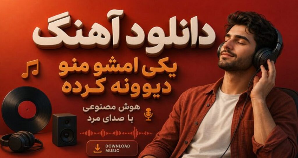 دانلود آهنگ یکی امشو منو دیوونه کرده هوش مصنوعی با صدای مرد ترند اینستاگرام با کیفیت 320