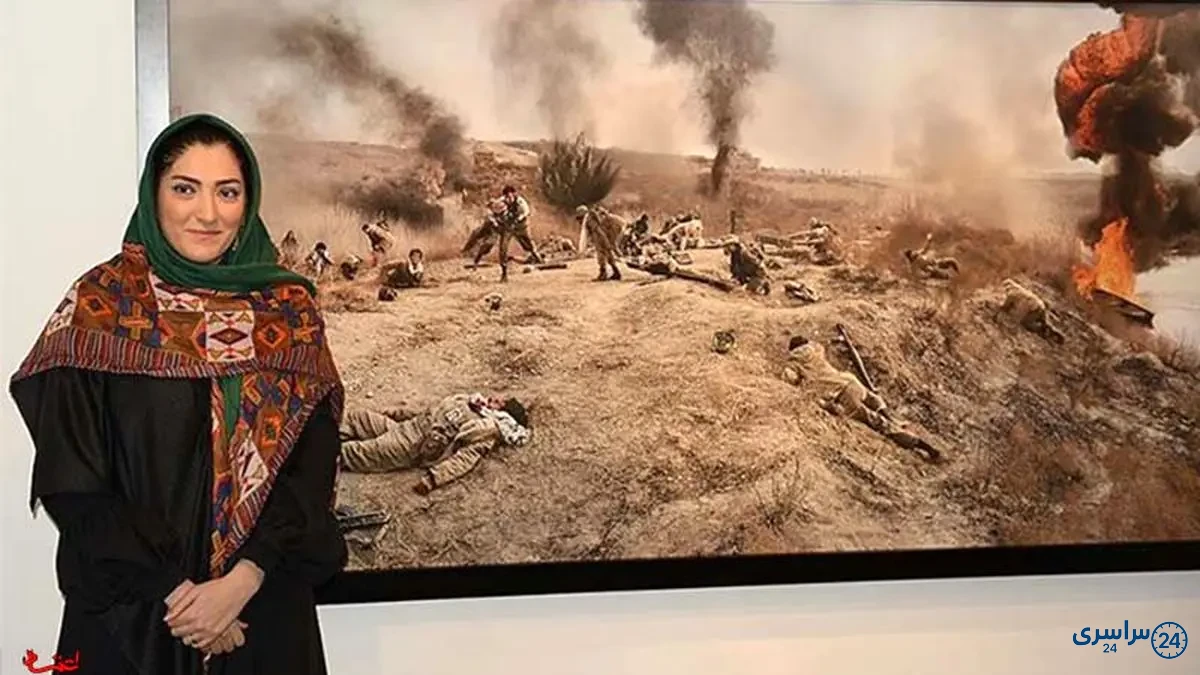 عکس فرزندان شهید مهدی باکری