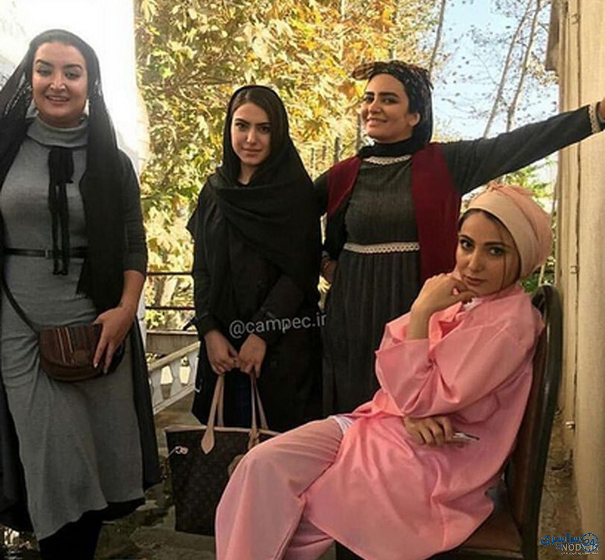 عکس بازیگران دلدادگان