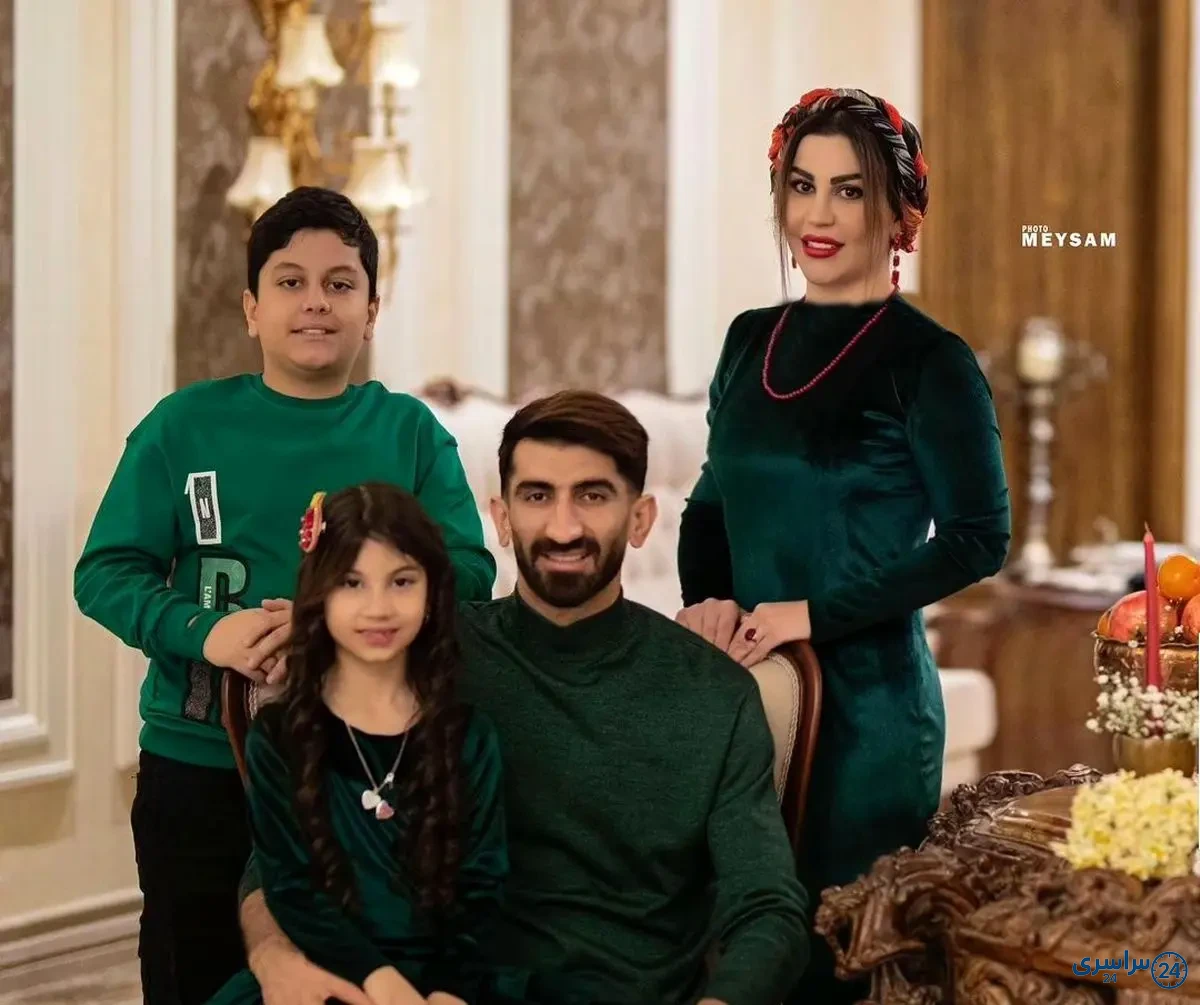 عکس فرزندان بیرانوند