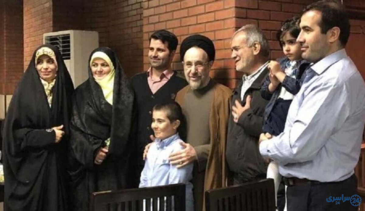 عکس فرزندان پزشکیان