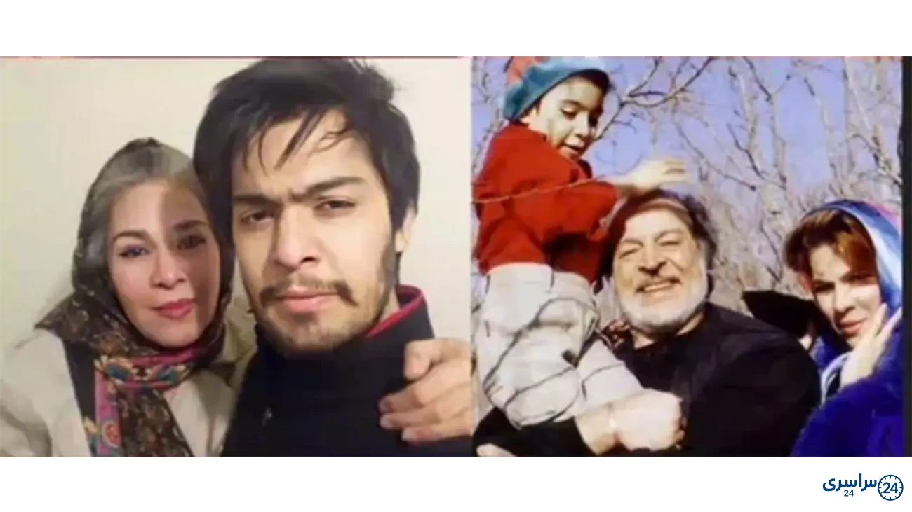 عکس فرزندان ایرج قادری
