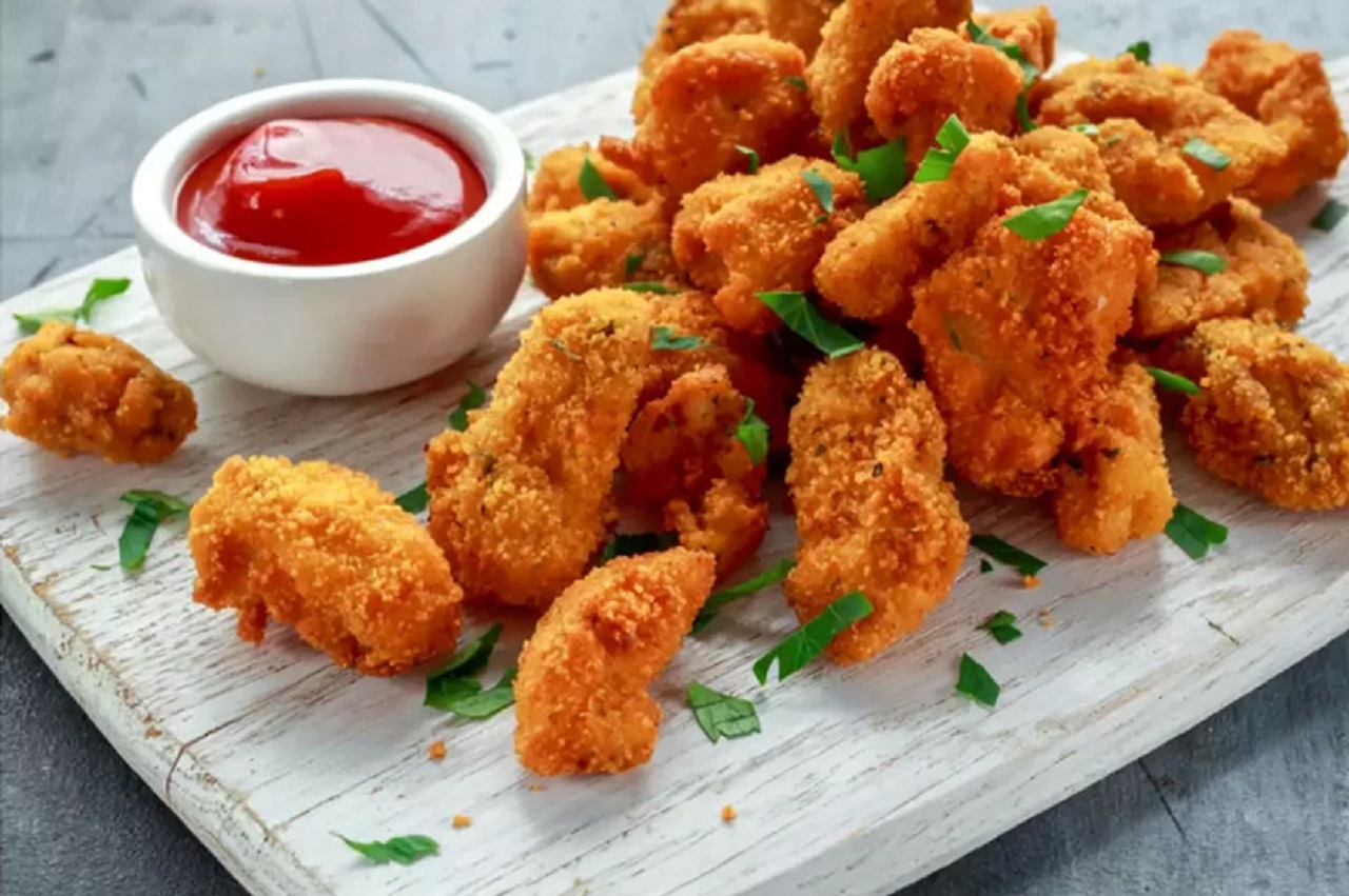 طرز تهیه ناگت مرغ