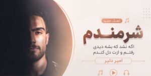 دانلود آهنگ شرمندم اگه نشد که بشه دیدی رفتم و ازت دل کندم از امیر دلیر کیفیت 320