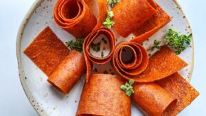 طرز تهیه لواشک سیب خانگی | خوشمزه و ملس