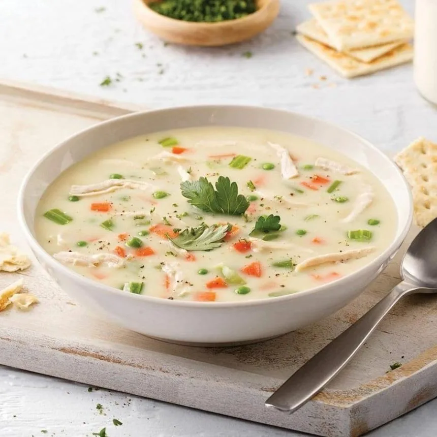 طرز تهیه سوپ شیر و قارچ