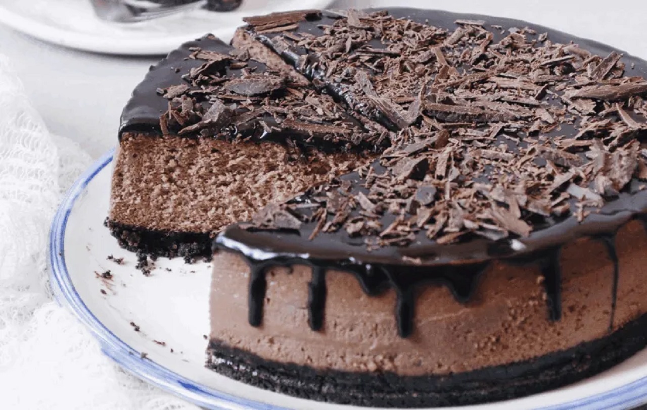 چیز کیک شکلاتی