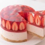 چیز کیک با ژله